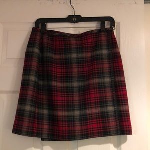 Eddie Bauer short wrap skirt